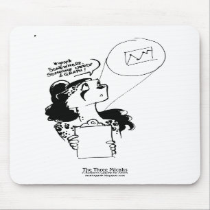 Iemand heeft een grafiek nodig. Mousepad Muismat