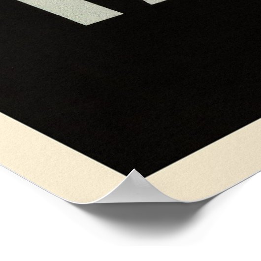 Iemand heeft gesproken poster (Hoek)