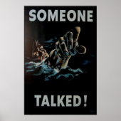 Iemand heeft gesproken poster (Voorkant)