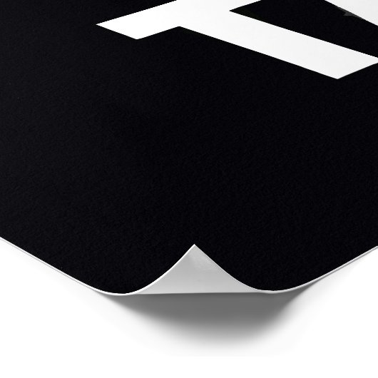 Iemand heeft gesproken poster (Hoek)