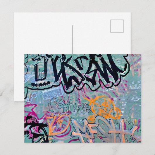 Iemand heeft op mijn tafel getekend briefkaart (Voorkant / Achterkant)