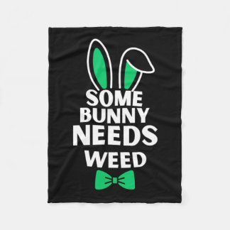 Iemand heeft wiet nodig Paashaas Konijn Paasdag Fleece Deken