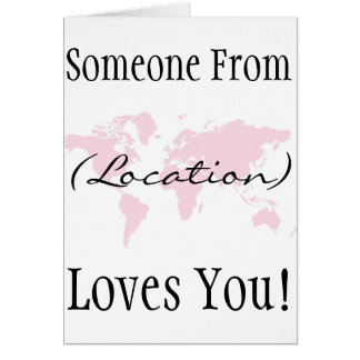 Iemand houdt van je!