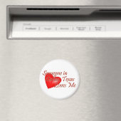 Iemand houdt van me in Dallas, Texas Magneet (Insitu (Vaatwasser))