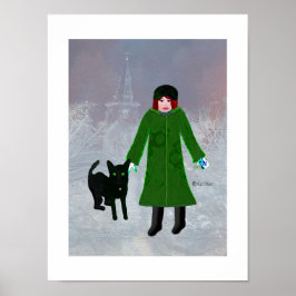 Iemand houdt van me LeeMarie's creatieve ontwerp Poster