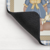 Iemand houdt van me - Mousepad Muismat (Hoek)