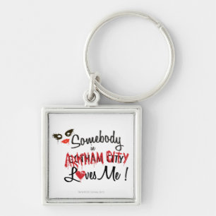 Iemand in AC houdt van me Sleutelhanger