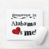 Iemand in Alabama houdt van mij Muismat (Met muis)