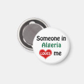 Iemand in Algerije brengt me Magneet (Voorkant / Achterkant)