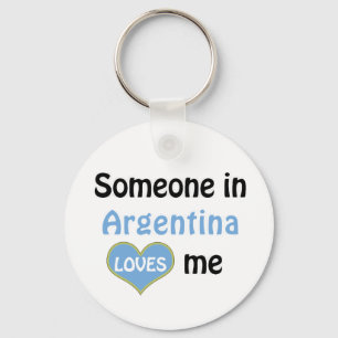 Iemand in Argentinië houdt van me Sleutelhanger
