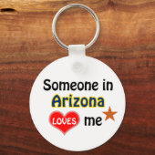 Iemand in Arizona houdt van me Sleutelhanger (Voorkant)
