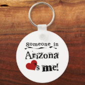Iemand in Arizona houdt van mij Sleutelhanger (Voorkant)