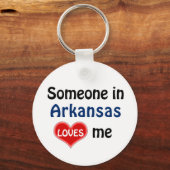 Iemand in Arkansas houdt van me Sleutelhanger (Voorkant)