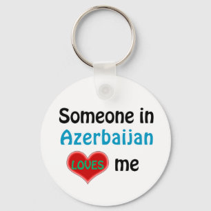 Iemand in Azerbeidzjan houdt van me Sleutelhanger
