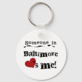 Iemand in Baltimore Sleutelhanger (Voorkant)