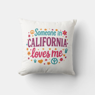 Iemand in Californië houdt van grappige cadeaus Kussen