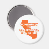 Iemand in Californië houdt van mij Magneet (Voorkant / Achterkant)