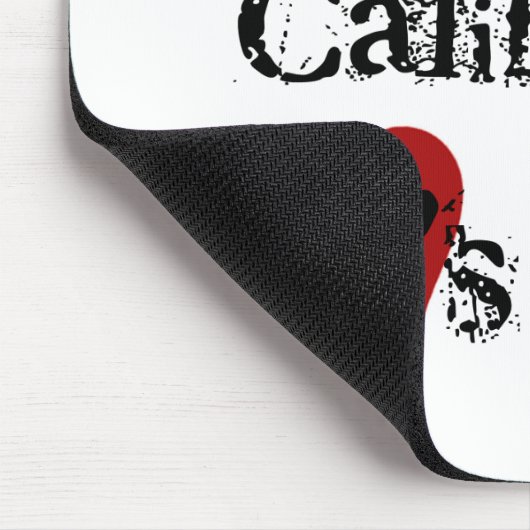 Iemand in Californië houdt van mij Muismat (Hoek)