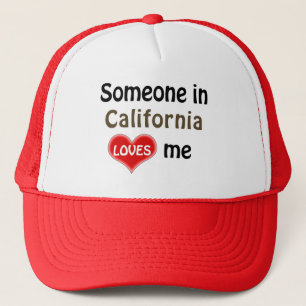 Iemand in Californië houdt van mij Trucker Pet