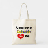 Iemand in Colombia houdt van mij Tote Bag (Achterkant)