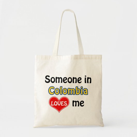 Iemand in Colombia houdt van mij Tote Bag (Voorkant)