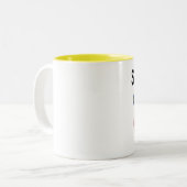 Iemand in Colombia houdt van mij Tweekleurige Koffiemok (Voorkant links)