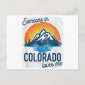 Iemand in Colorado houdt van mij Briefkaart (Voorkant)