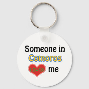 Iemand in Comoren houdt van me Sleutelhanger