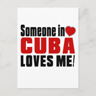 IEMAND IN CUBA HOUDT VAN ME! BRIEFKAART