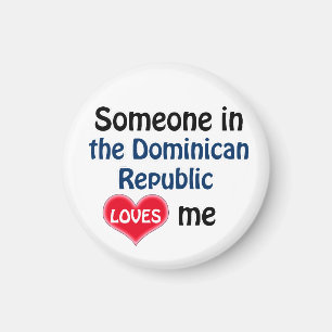 Iemand in de Dominicaanse Republiek houdt van mij Magneet