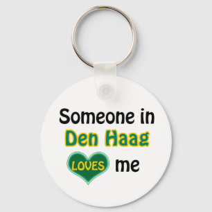 Iemand in Den Haag houdt van mij Sleutelhanger
