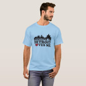 Iemand in Detroit houdt van me T-shirt (Voorkant volledig)