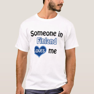 Iemand in Finland houdt van mij T-shirt