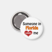 Iemand in Florida houdt van mij Magneet (Voorkant / Achterkant)