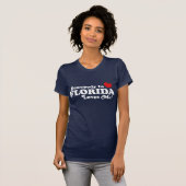 Iemand in Florida houdt van mij T-shirt (Voorkant volledig)