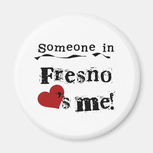 Iemand in Fresno Magneet (Voorkant)