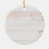 Iemand in Heaven Ceramic Photo Ornament (Achterkant)