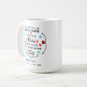 Iemand in Heaven Memorial Koffiemok (Voorkant links)