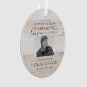 Iemand in het Ornament Acrylfoto van Heaven (voorkant)