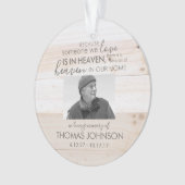 Iemand in het Ornament Acrylfoto van Heaven (voorkant)