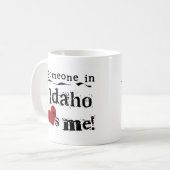 Iemand in Idaho houdt van mij Koffiemok (Voorkant links)