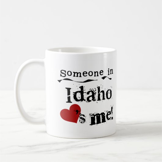 Iemand in Idaho houdt van mij Koffiemok (Links)