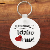 Iemand in Idaho houdt van mij Sleutelhanger (Voorkant)