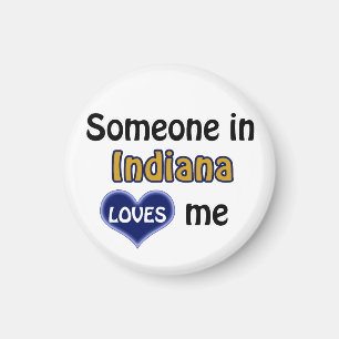 Iemand in Indiana houdt van mij Magneet