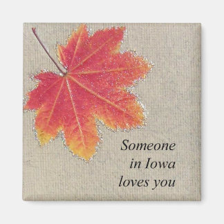 Iemand in Iowa houdt van je - Magnet