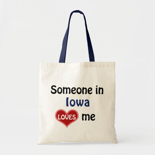 Iemand in Iowa houdt van mij Tote Bag (Voorkant)