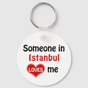 Iemand in Istanbul houdt van mij Sleutelhanger