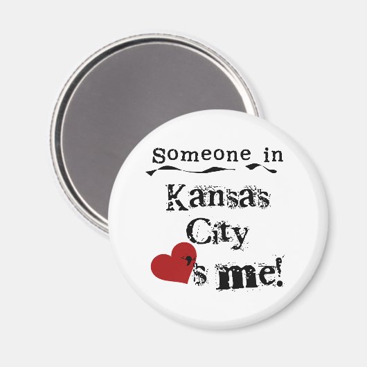 Iemand in Kansas City Magneet (Voorkant / Achterkant)