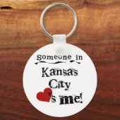 Iemand in Kansas City Sleutelhanger (Voorkant)