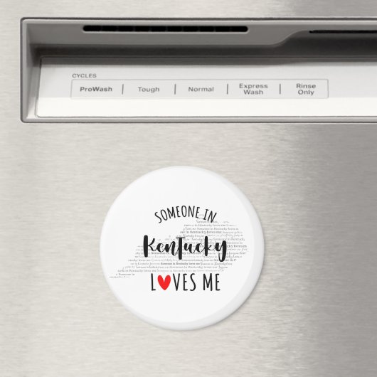 Iemand in Kentucky houdt van me Magnet (Insitu (Vaatwasser))